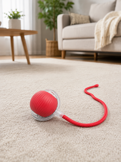 Interactive Rolling Ball Cat Toy